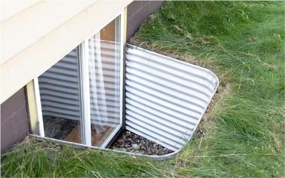Window well for basement